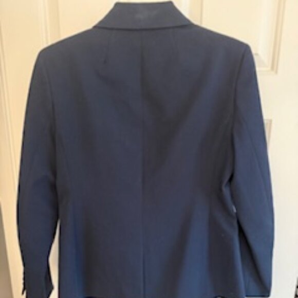 J Crew shrunken fit double-breasted blazer Size 4P - Picture 2 of 4